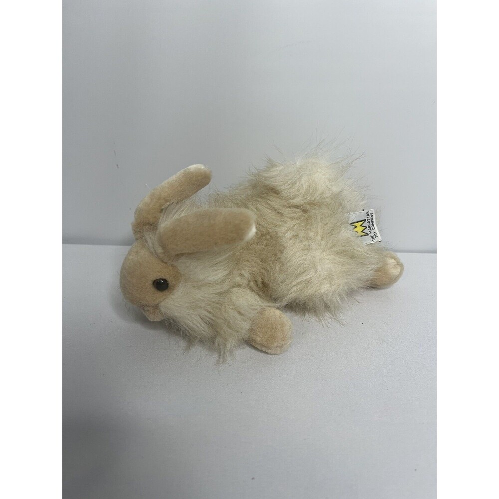 VTG Manhattan Toy Company Soft Brown Bunny Rabbit Stuffed Animal Plush 1994 SITS